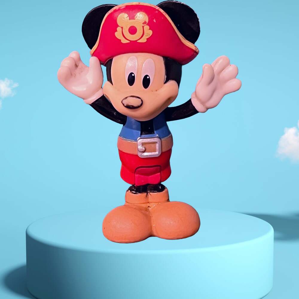 Disney Mickey Mouse Pirate 3-Inch PVC Figure Toy
